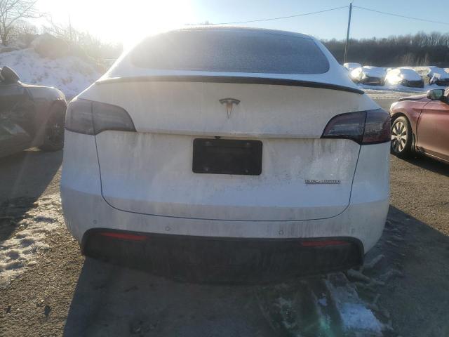  TESLA MODEL Y 2022 Белы