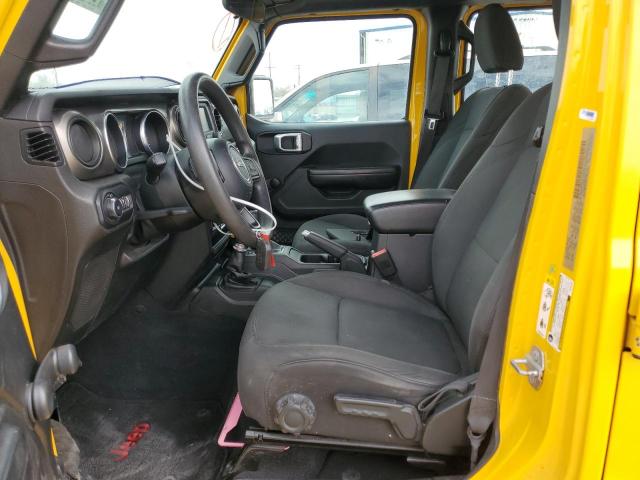  JEEP WRANGLER 2019 Żółty