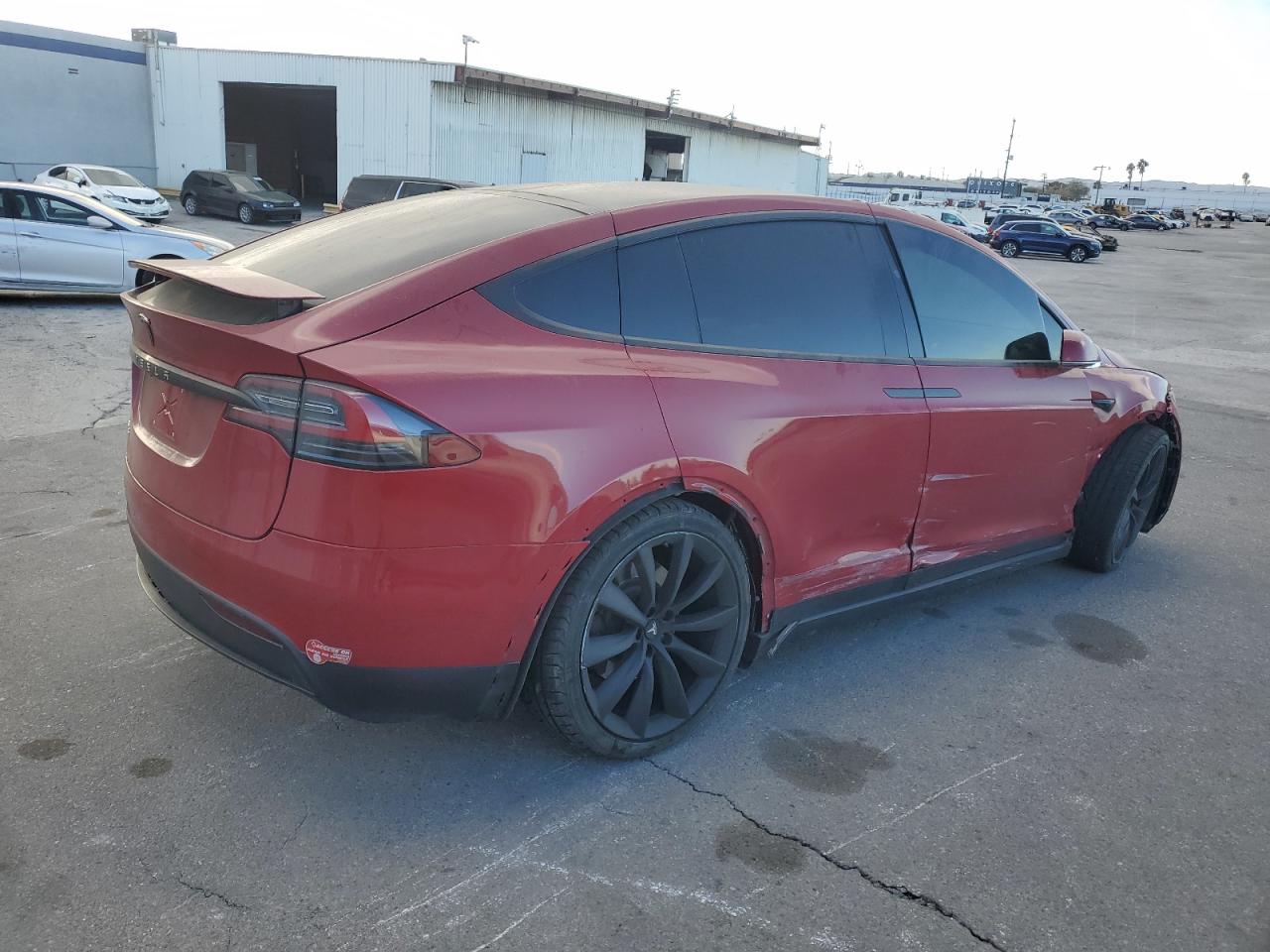 VIN 5YJXCAE20HF057673 2017 TESLA MODEL X no.3