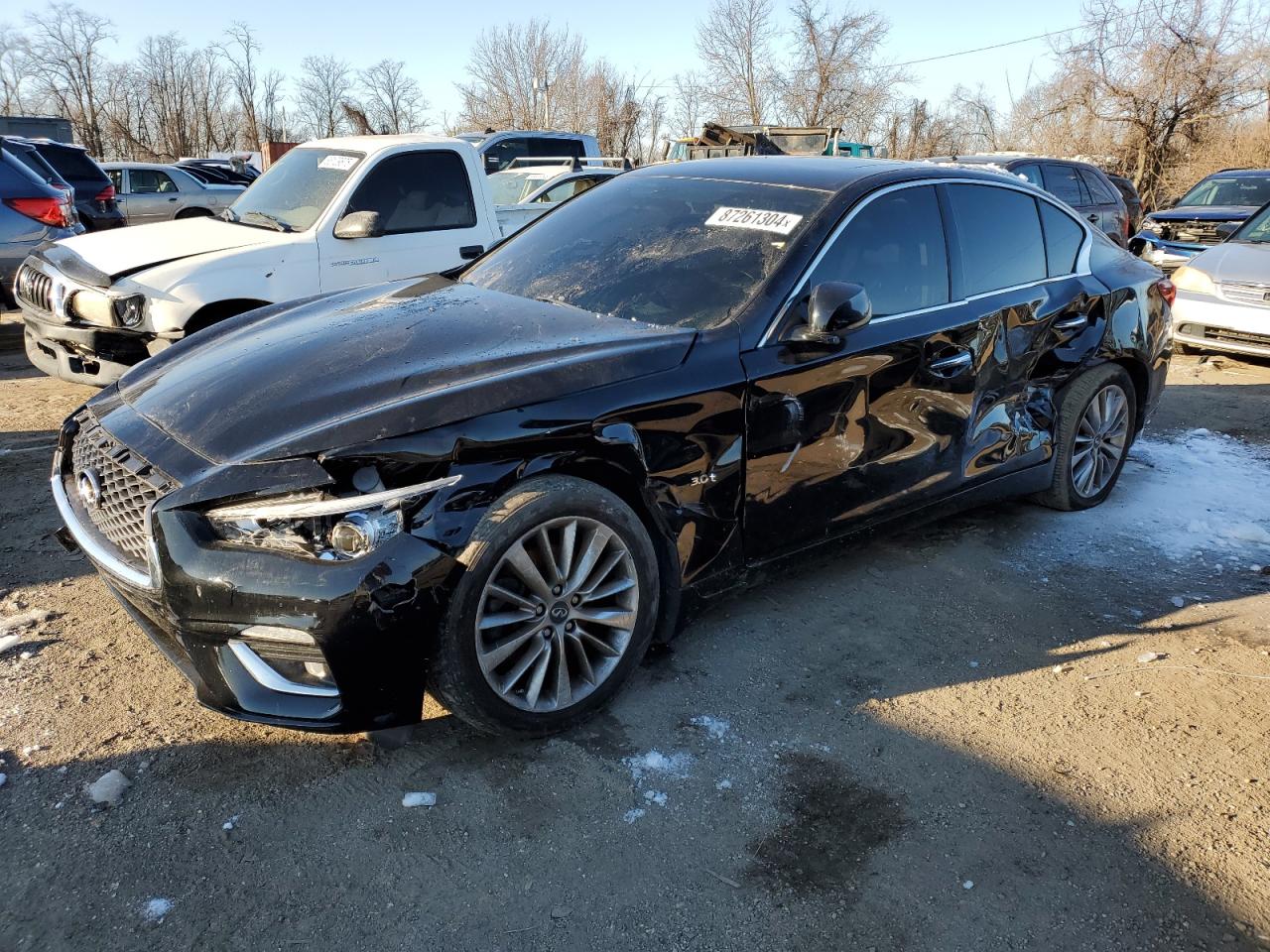 2018 Infiniti Q50 Luxe for Sale in Baltimore, MD - Side