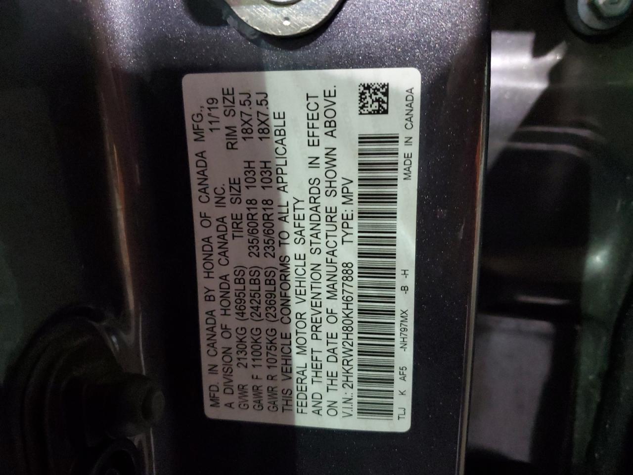 2019 Honda CR-V - Image 13