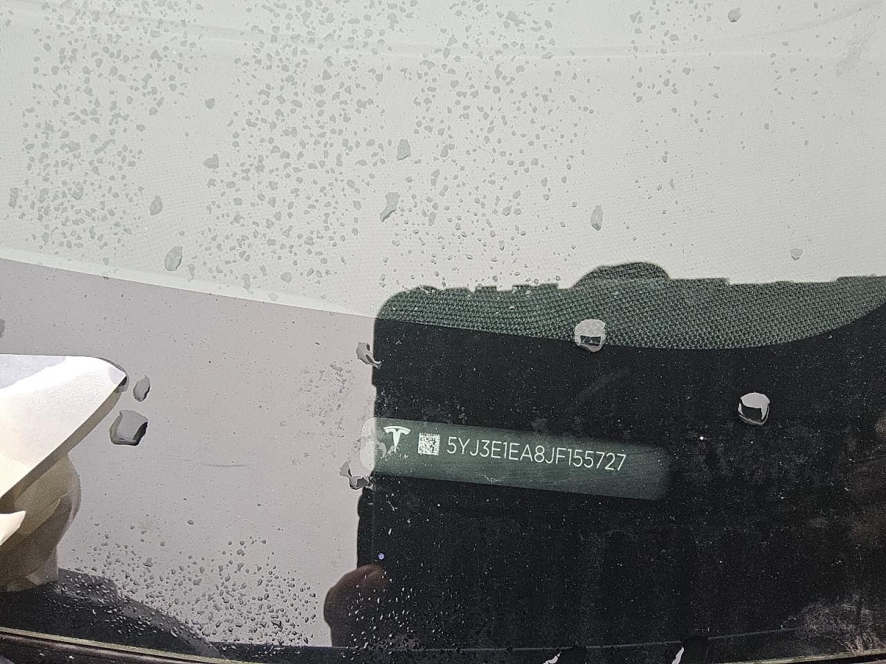 2018 Tesla Model 3 VIN: 5YJ3E1EA8JF155727 Lot: 88993375