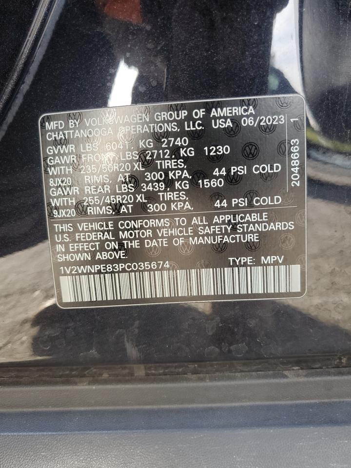 2023 Volkswagen Id.4 Pro S VIN: 1V2WNPE83PC035674 Lot: 41891315