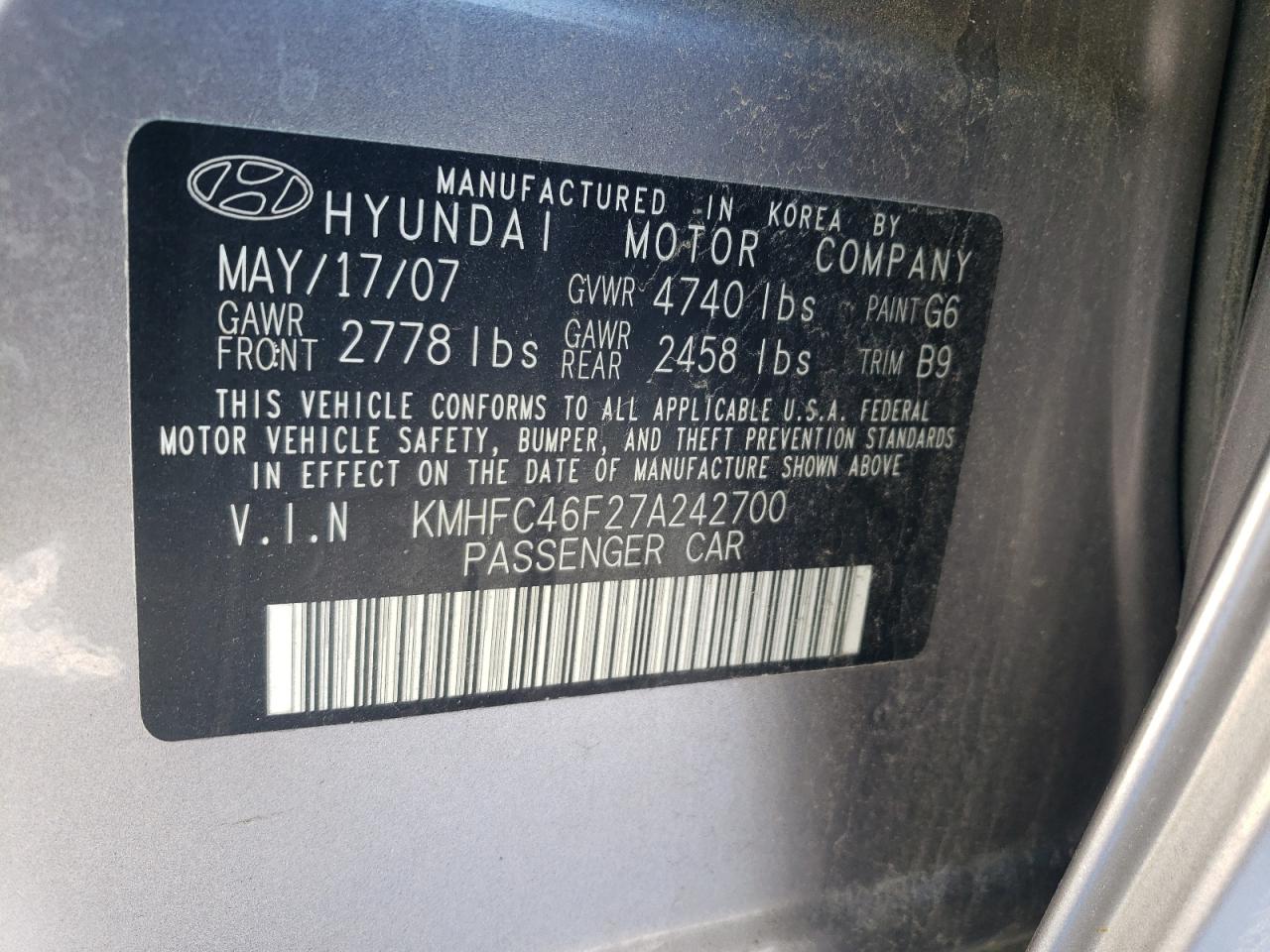 2007 Hyundai Azera - Image 12