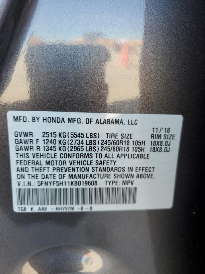 2019 Honda Pilot - Image 15