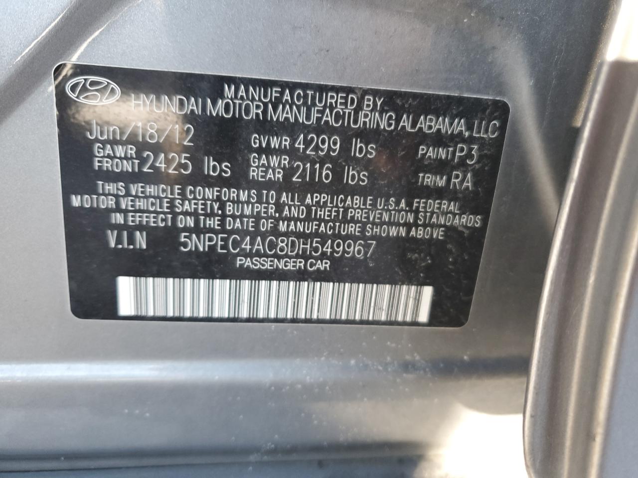 2013 Hyundai Sonata - Image 13
