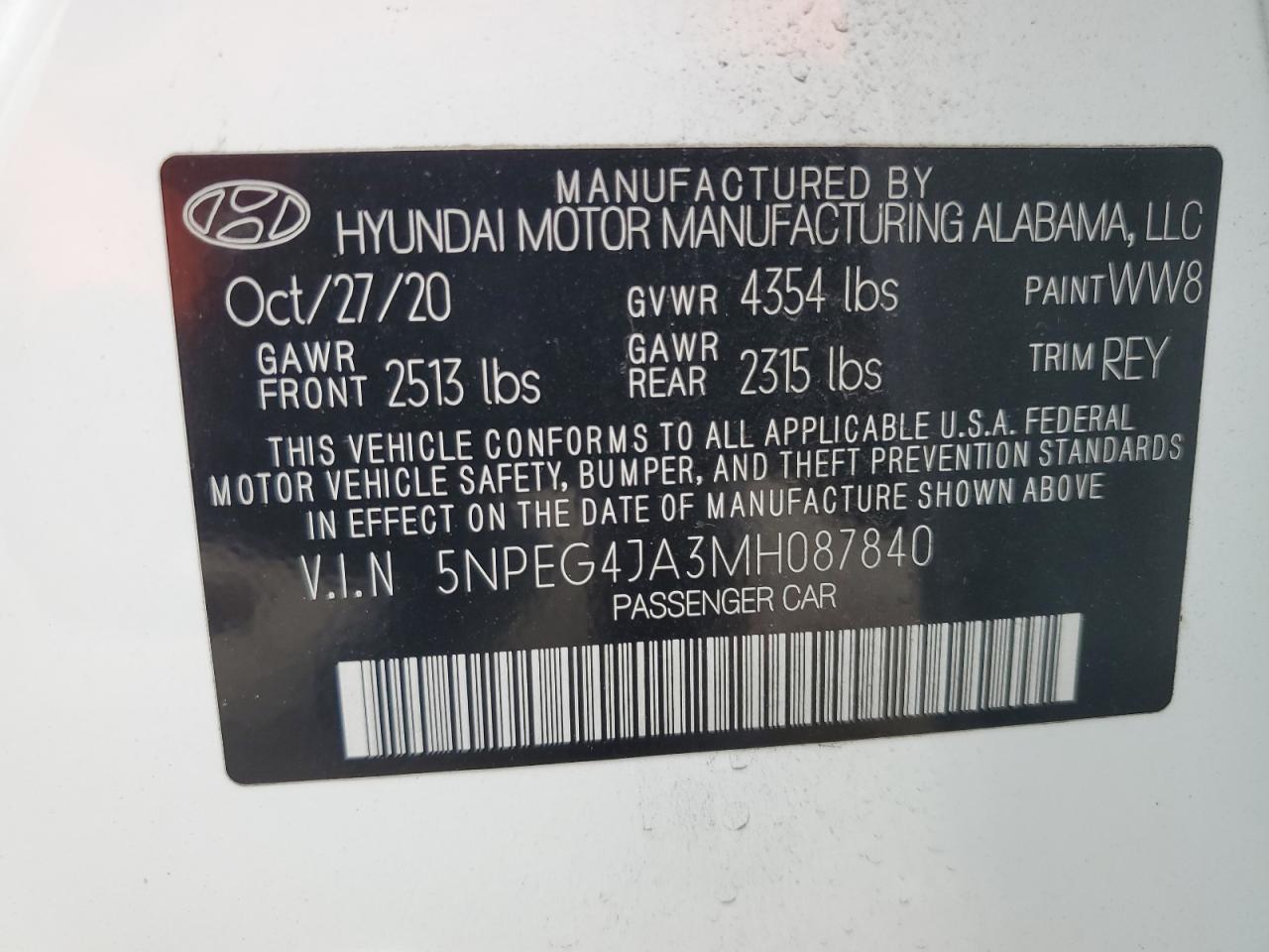 2021 Hyundai Sonata - Image 12