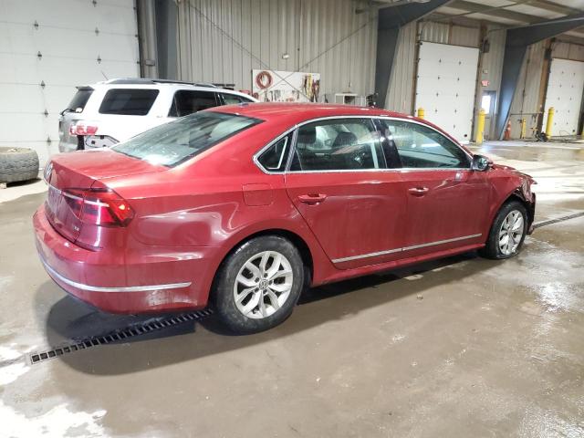  VOLKSWAGEN PASSAT 2017 Червоний