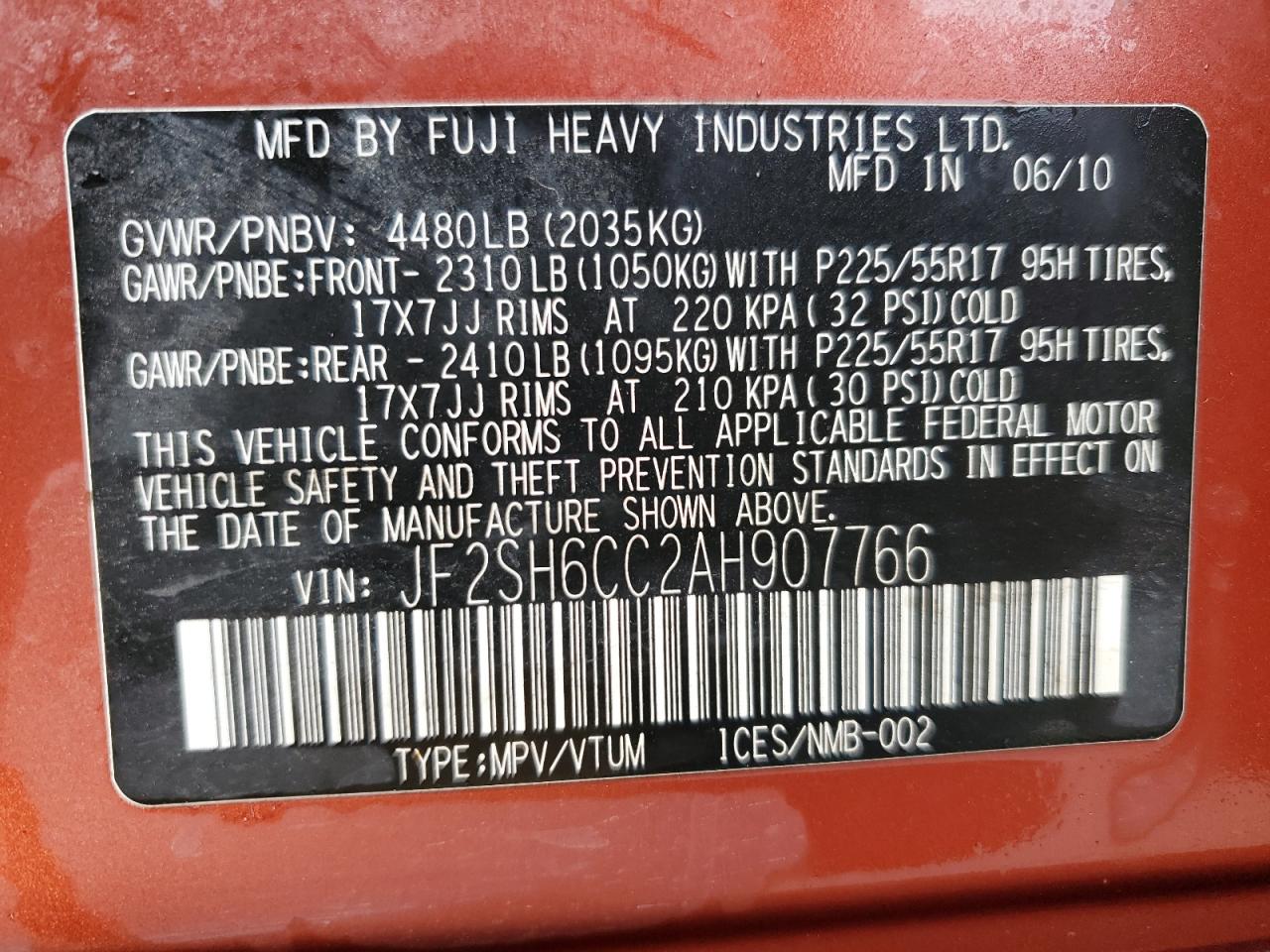 2010 Subaru Forester - Image 13
