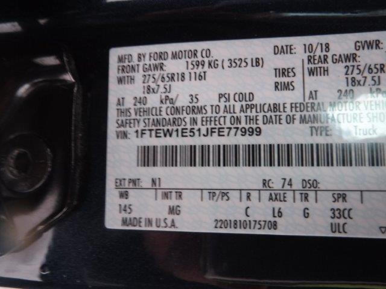 2018 Ford F-150 - Image 12