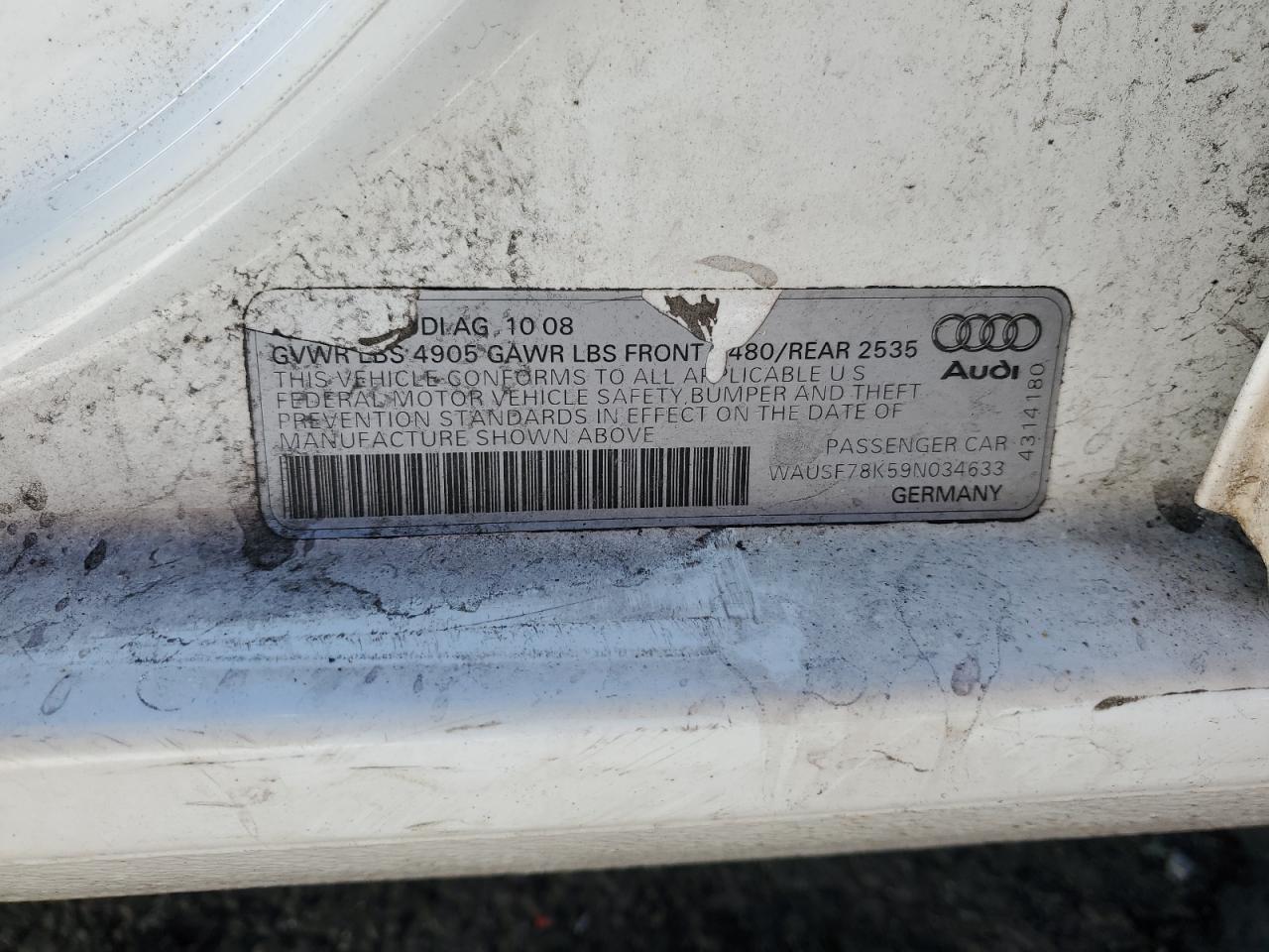 2009 Audi A4 - Image 12