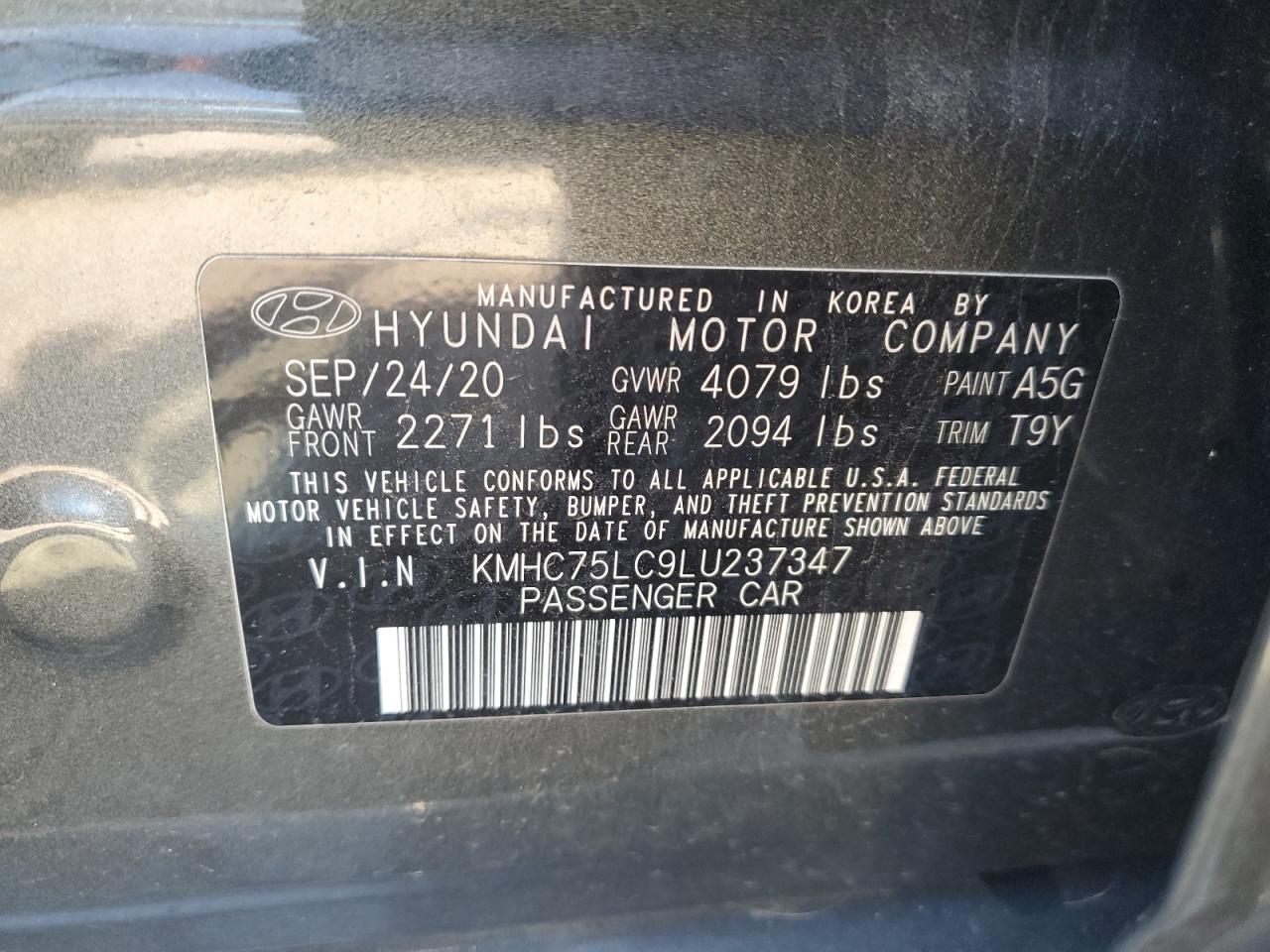 2020 Hyundai IONIQ - Image 12