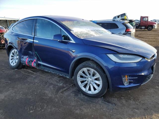  TESLA MODEL X 2018 Синий