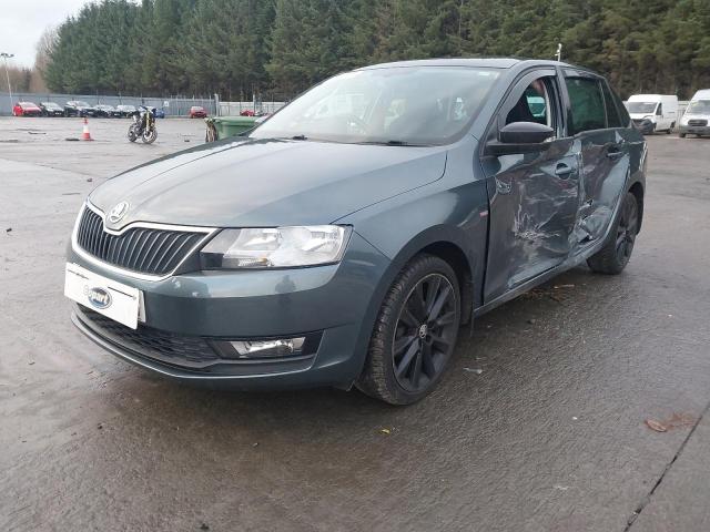 2018 SKODA RAPID SPAC for sale at Copart WHITBURN