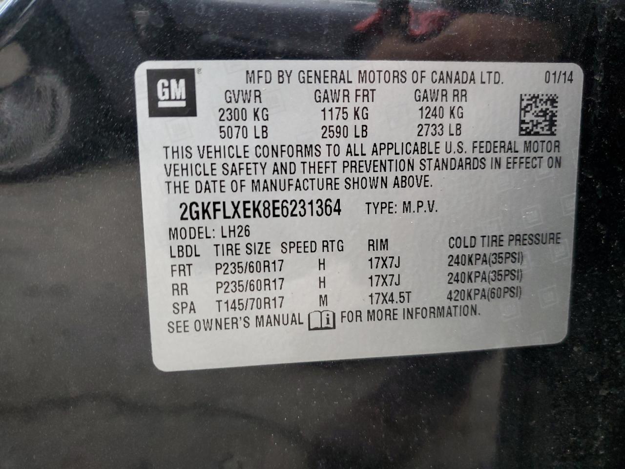 2014 GMC Terrain - Image 13