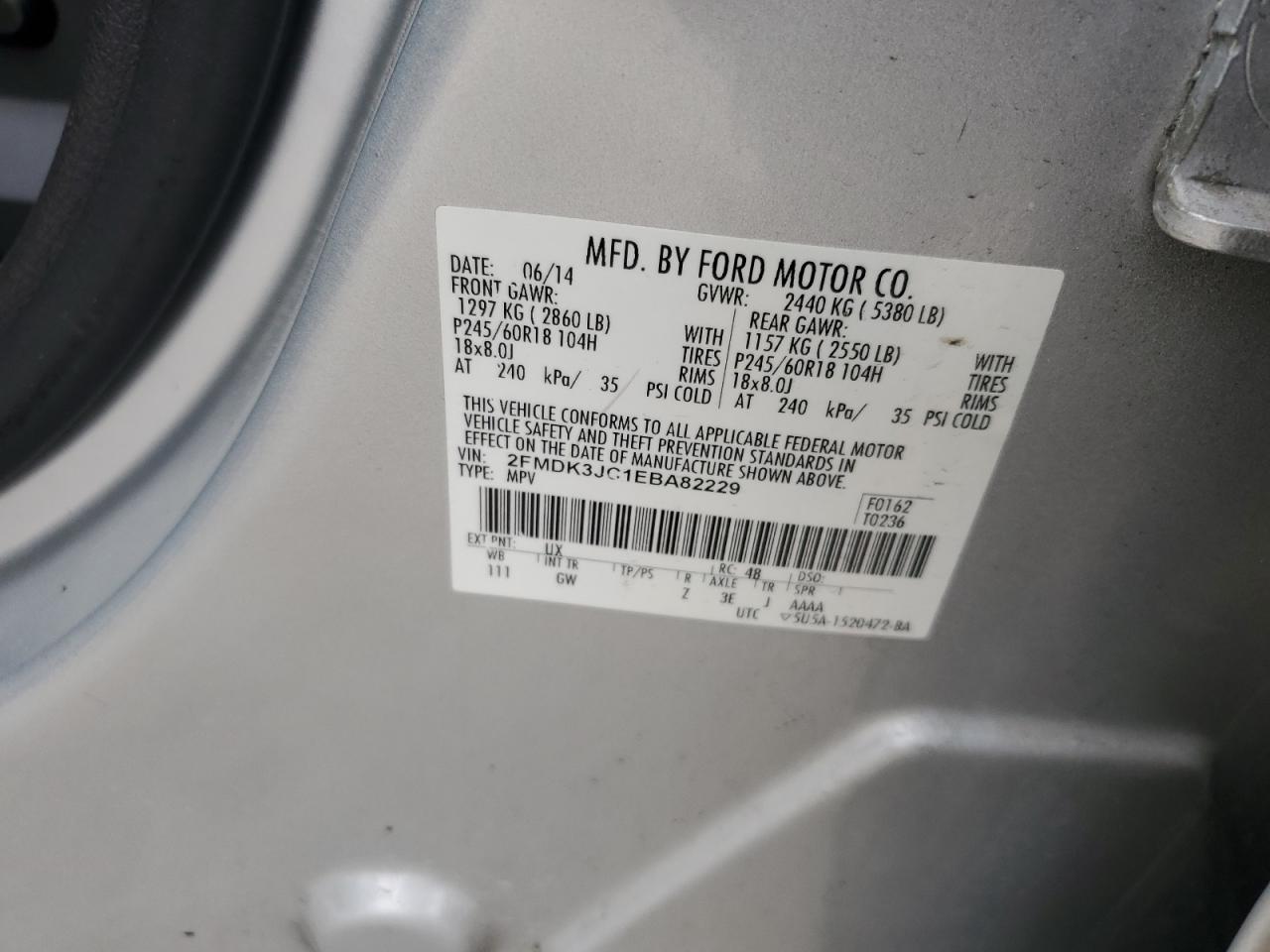 2014 Ford Edge - Image 12