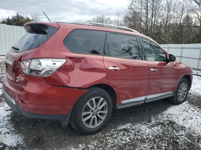  NISSAN PATHFINDER 2014 Красный