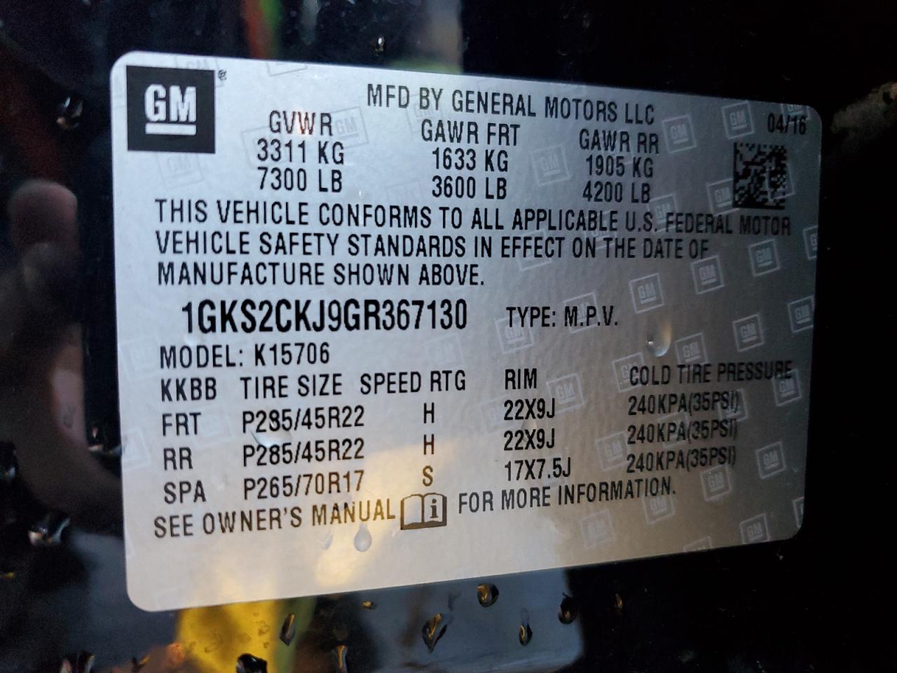 2016 GMC Yukon - Image 14