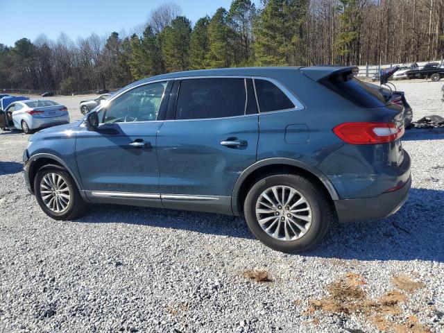  LINCOLN MKX 2016 Синий