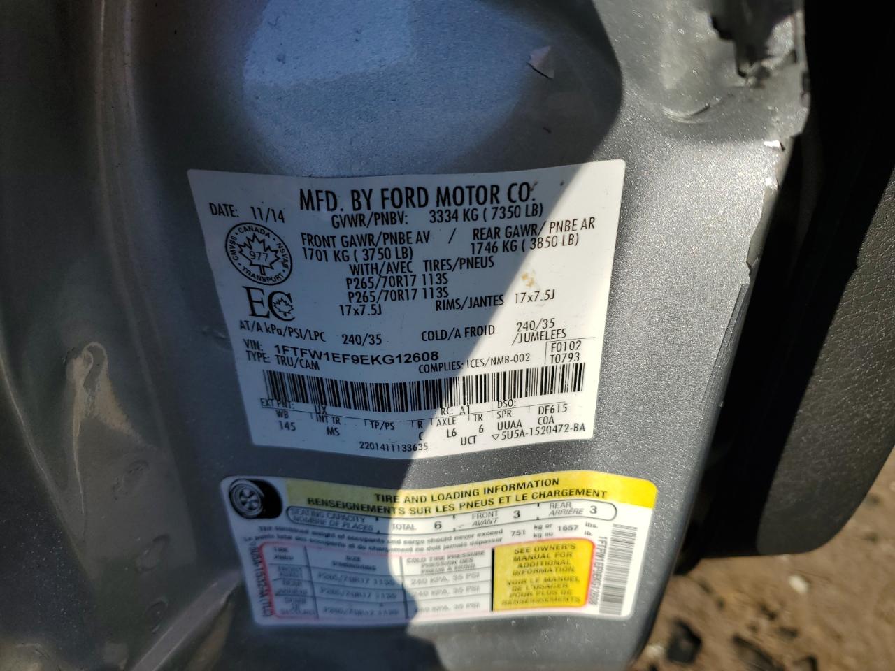 2014 Ford F-150 - Image 14
