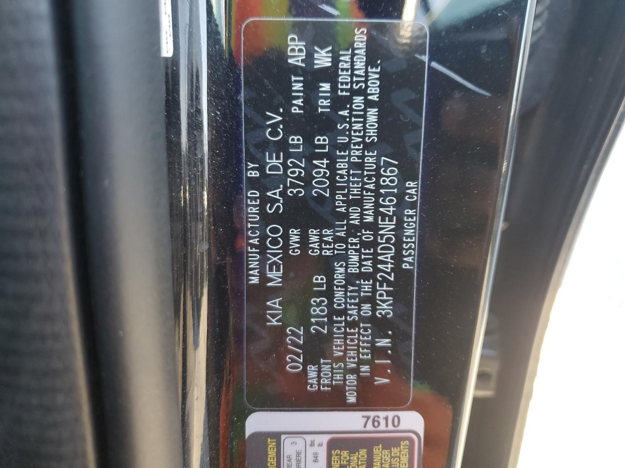 2022 Kia Forte - Image 12