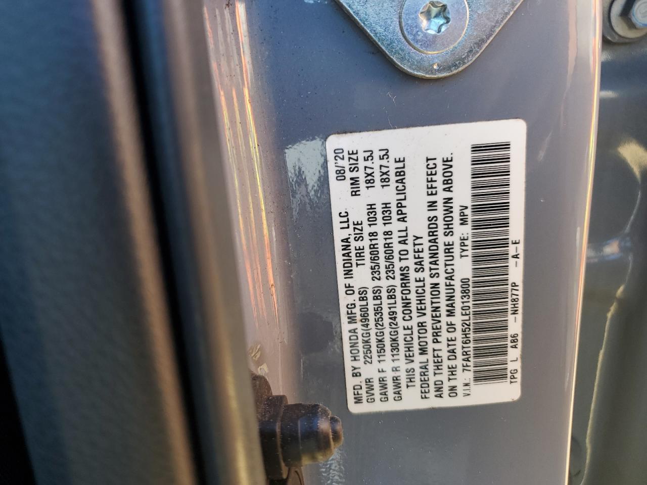 2020 Honda CR-V - Image 12