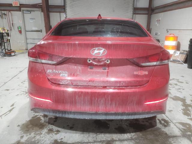  HYUNDAI ELANTRA 2018 Red