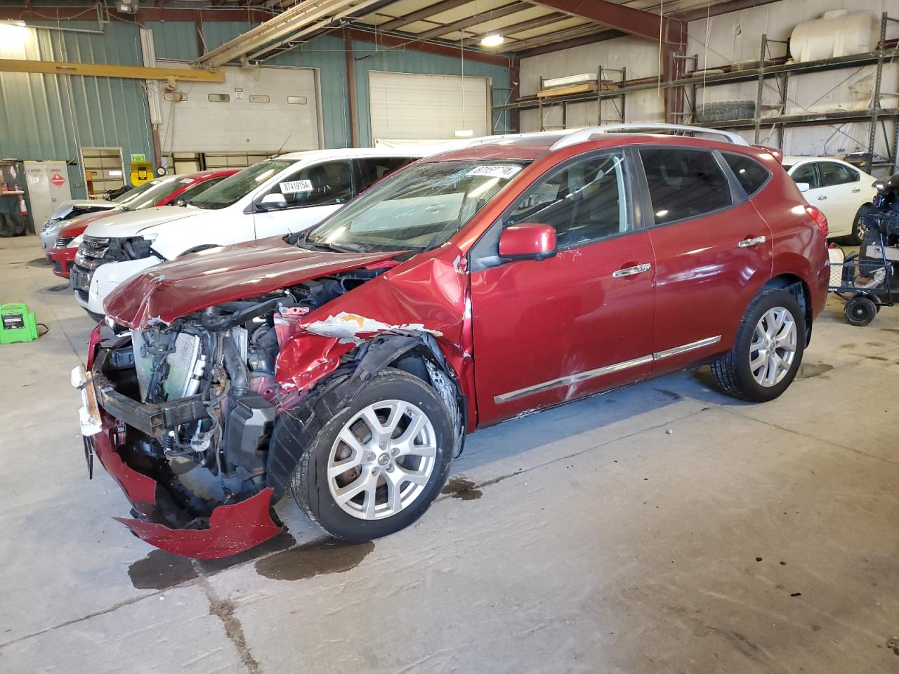 2012 Nissan Rogue S en Venta en Eldridge, IA - Front End