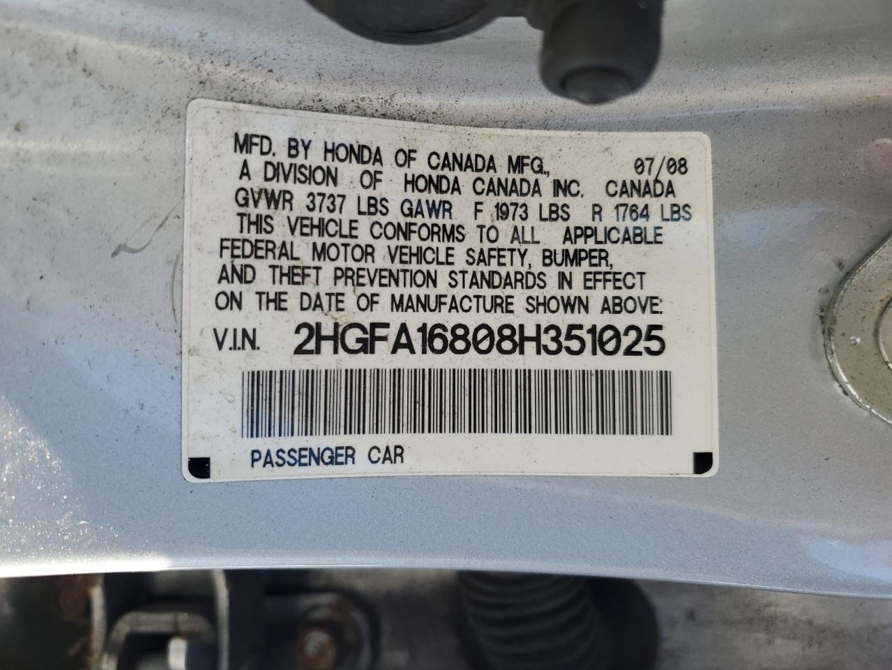 2008 Honda Civic - Image 14
