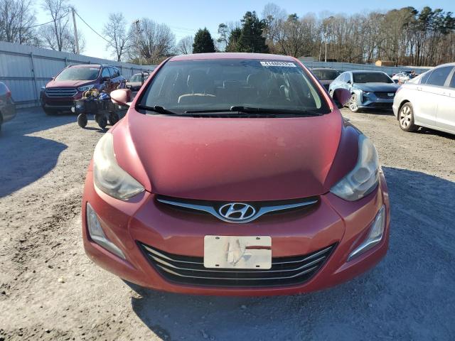 Sedans HYUNDAI ELANTRA 2015 Red