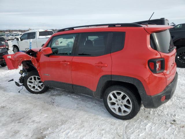  JEEP RENEGADE 2017 Червоний