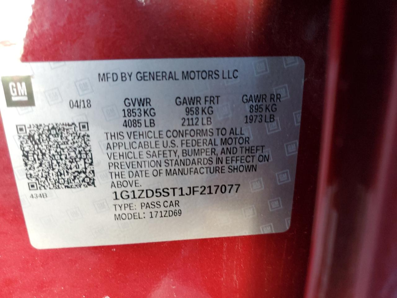 2018 Chevrolet Malibu - Image 12