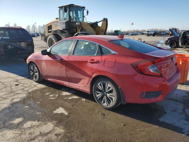Sedans HONDA CIVIC 2016 Red