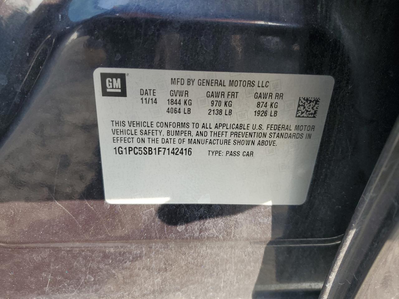 2015 Chevrolet Cruze - Image 14