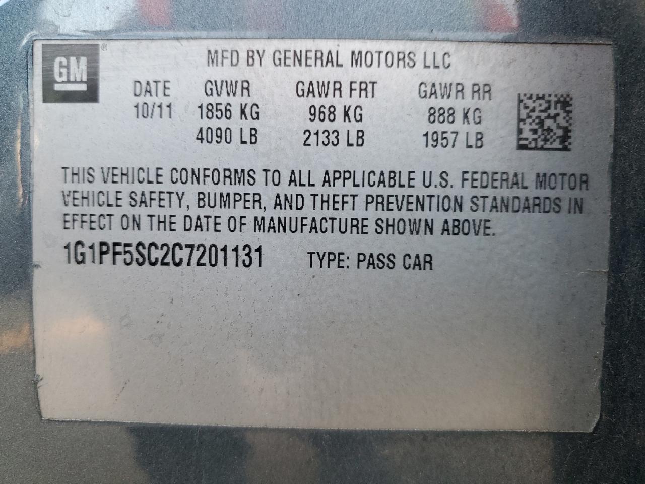 2012 Chevrolet Cruze - Image 12