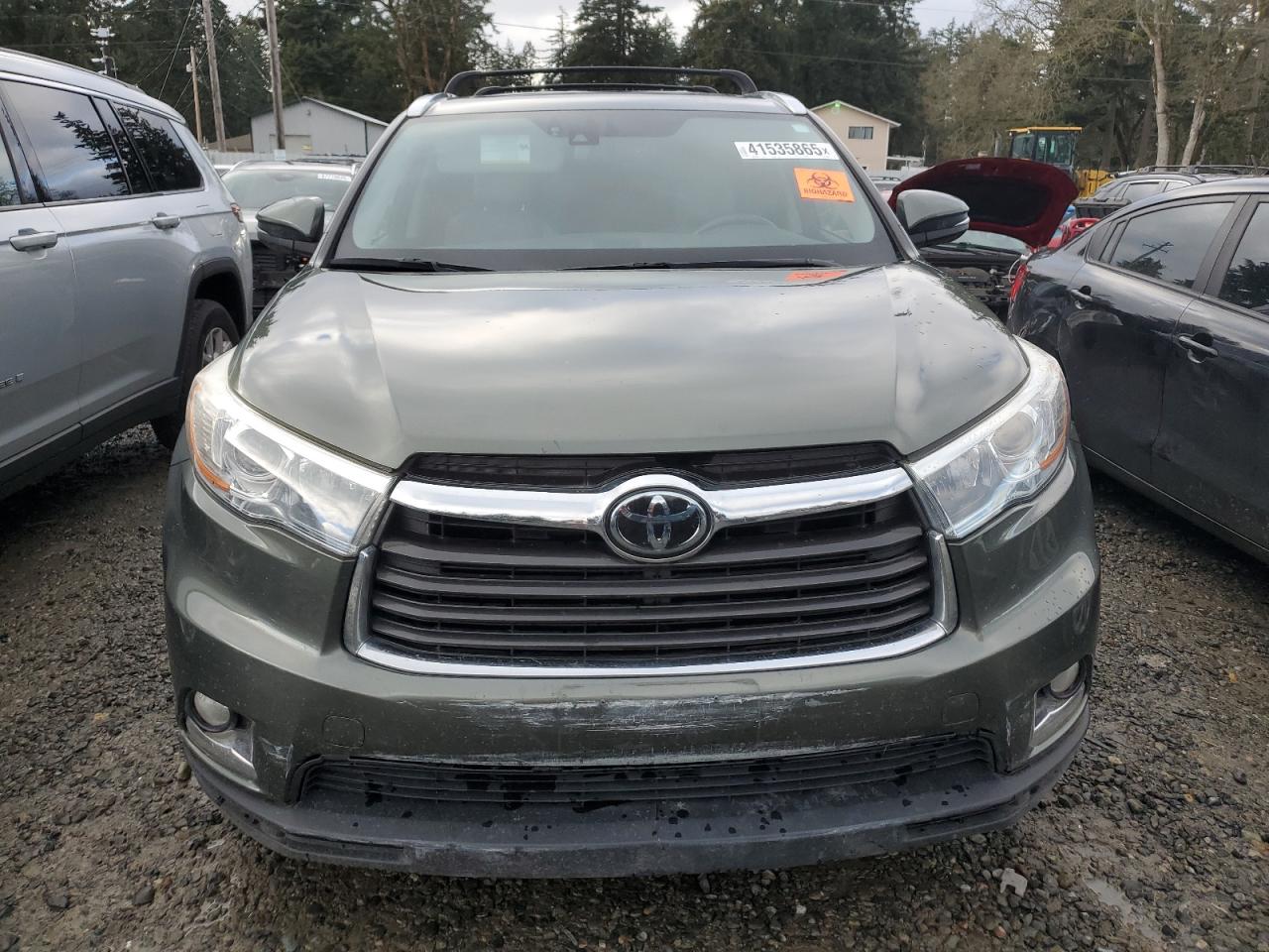 VIN 5TDDKRFH5GS308088 2016 TOYOTA HIGHLANDER no.5