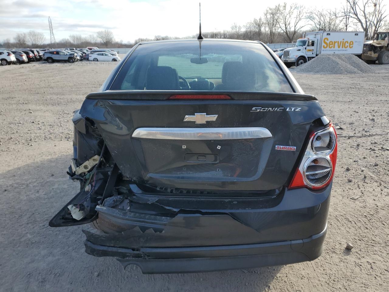 VIN 1G1JE5SB6E4200195 2014 CHEVROLET SONIC no.6