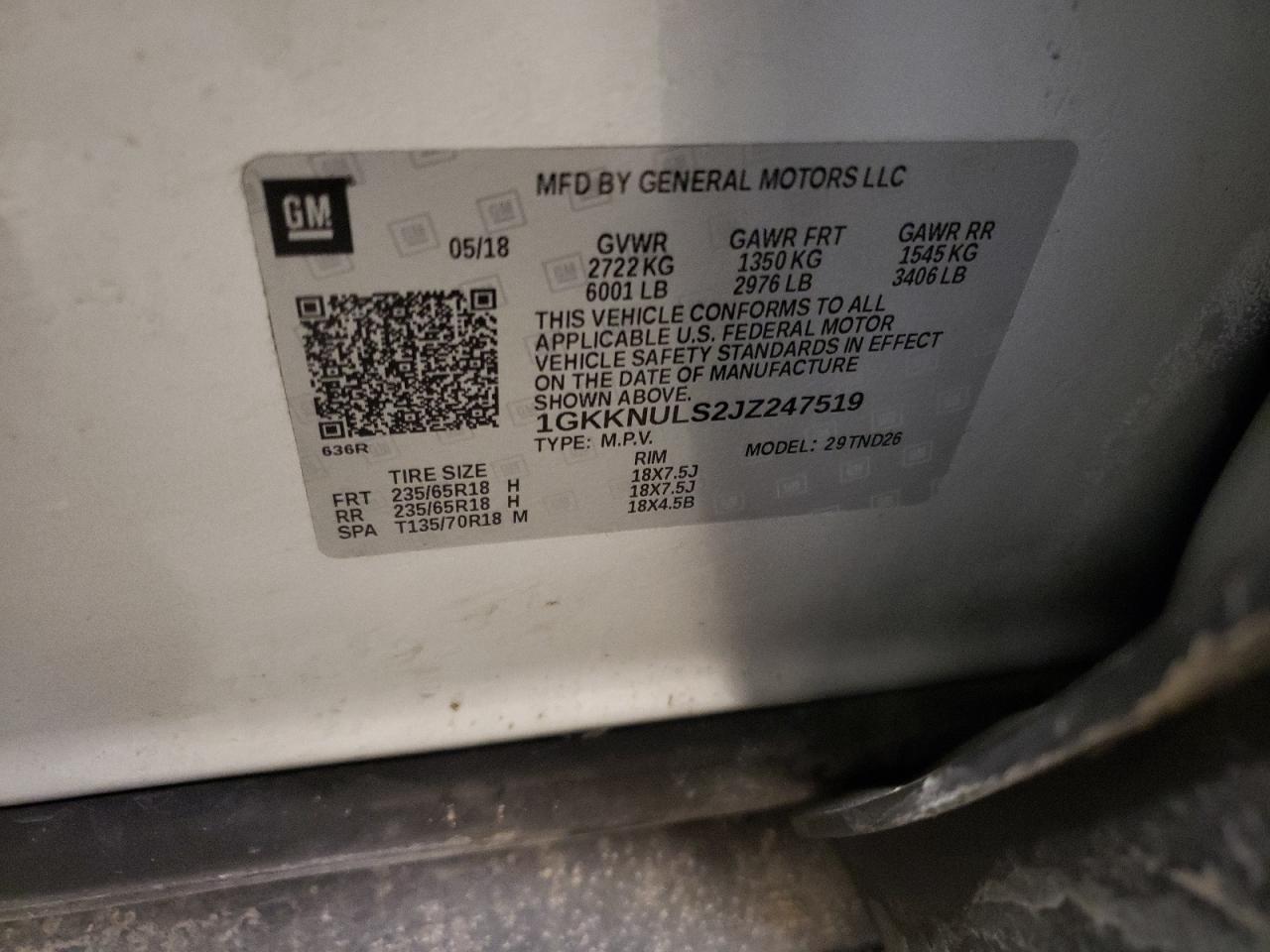 2018 GMC Acadia - Image 13