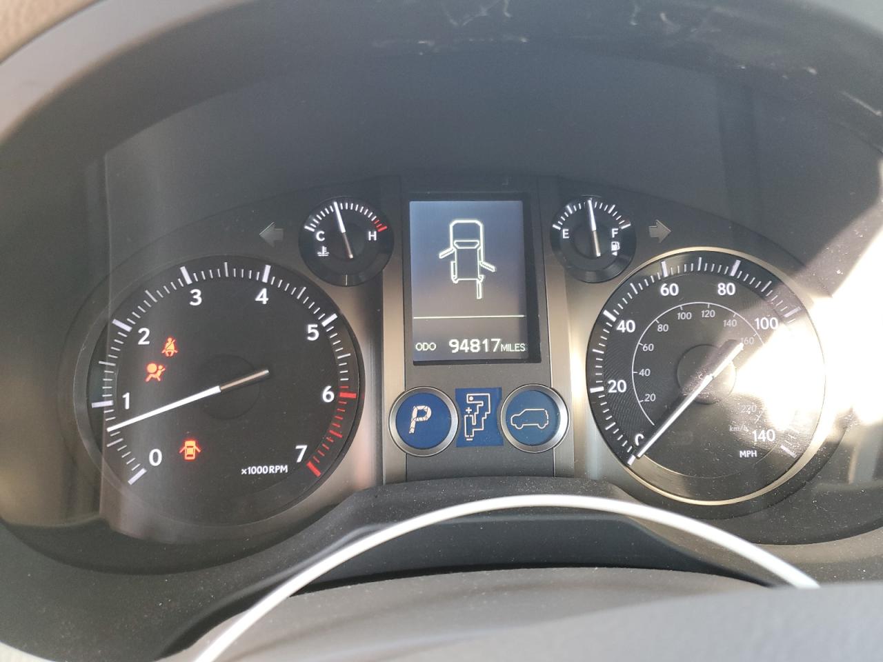 2012 Lexus Gx 460 VIN: JTJBM7FX8C5038431 Lot: 88332745