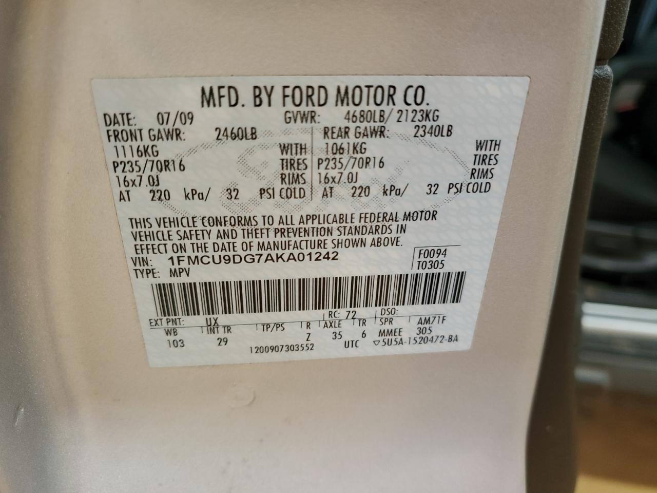 2010 Ford Escape - Image 15