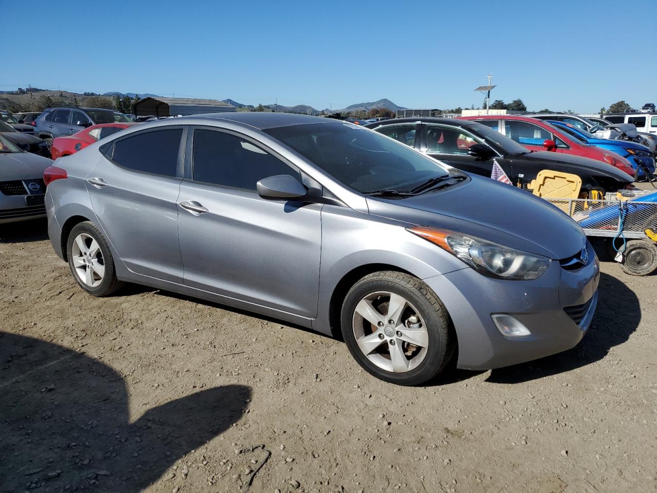 VIN KMHDH4AE8DU531016 2013 HYUNDAI ELANTRA no.4