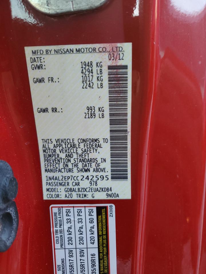 2012 Nissan Altima - Image 12