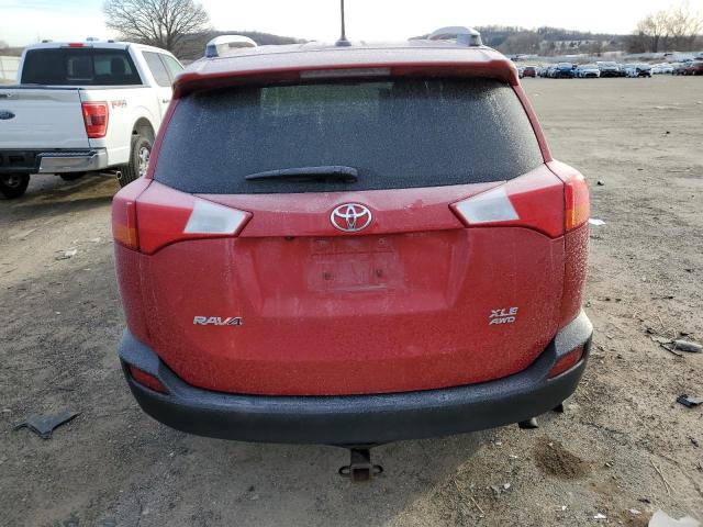  TOYOTA RAV4 2014 Красный