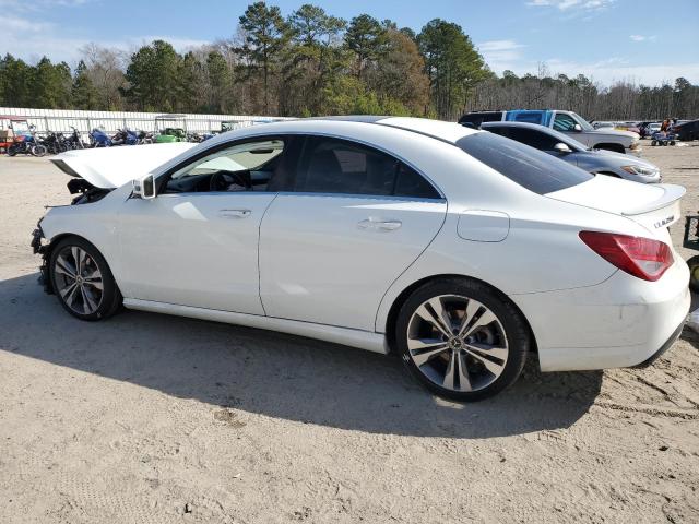  MERCEDES-BENZ CLA-CLASS 2018 Белый