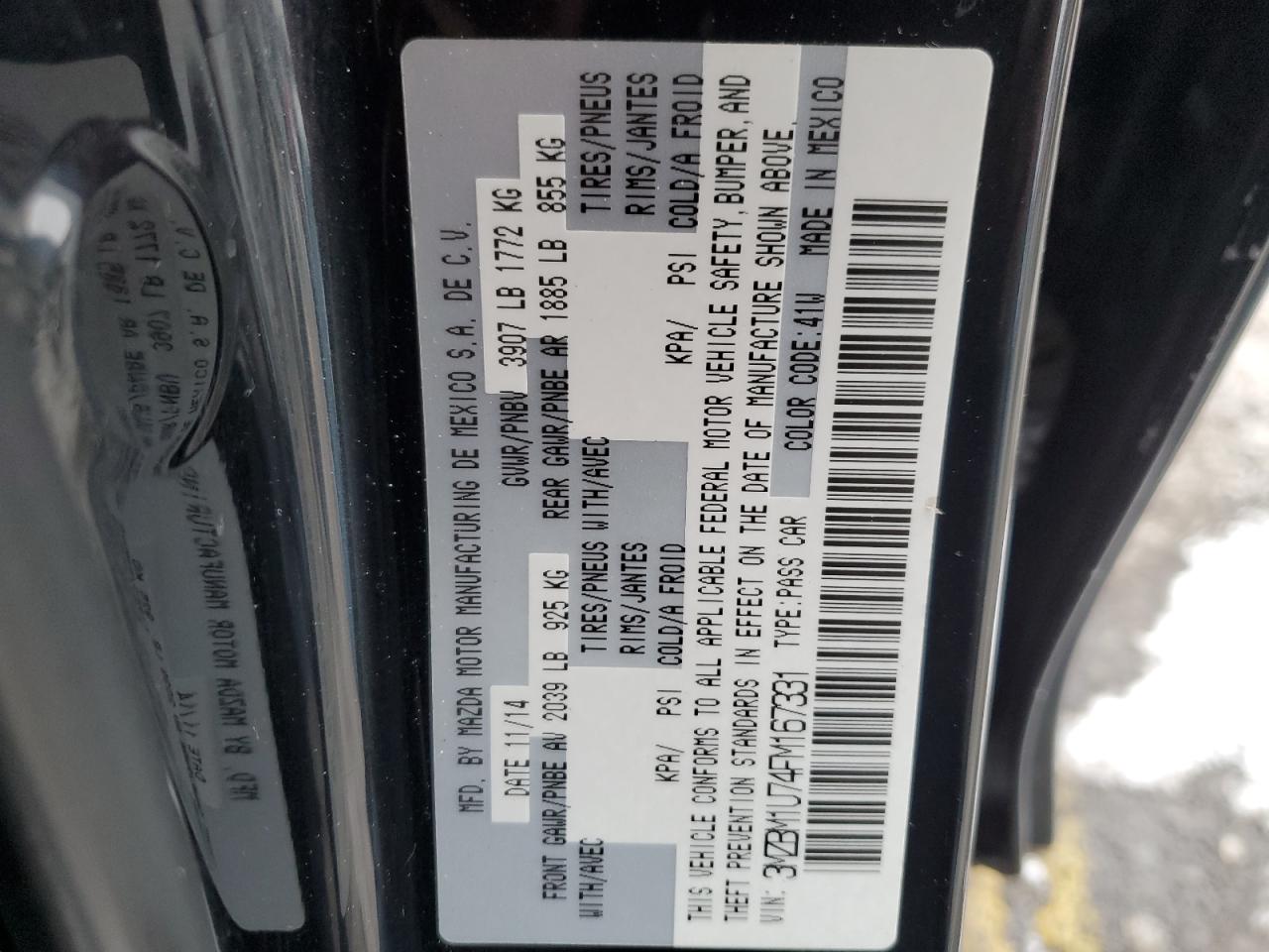 2015 Mazda 3 - Image 12