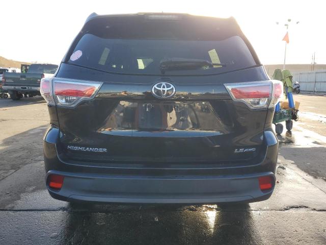  TOYOTA HIGHLANDER 2016 Black