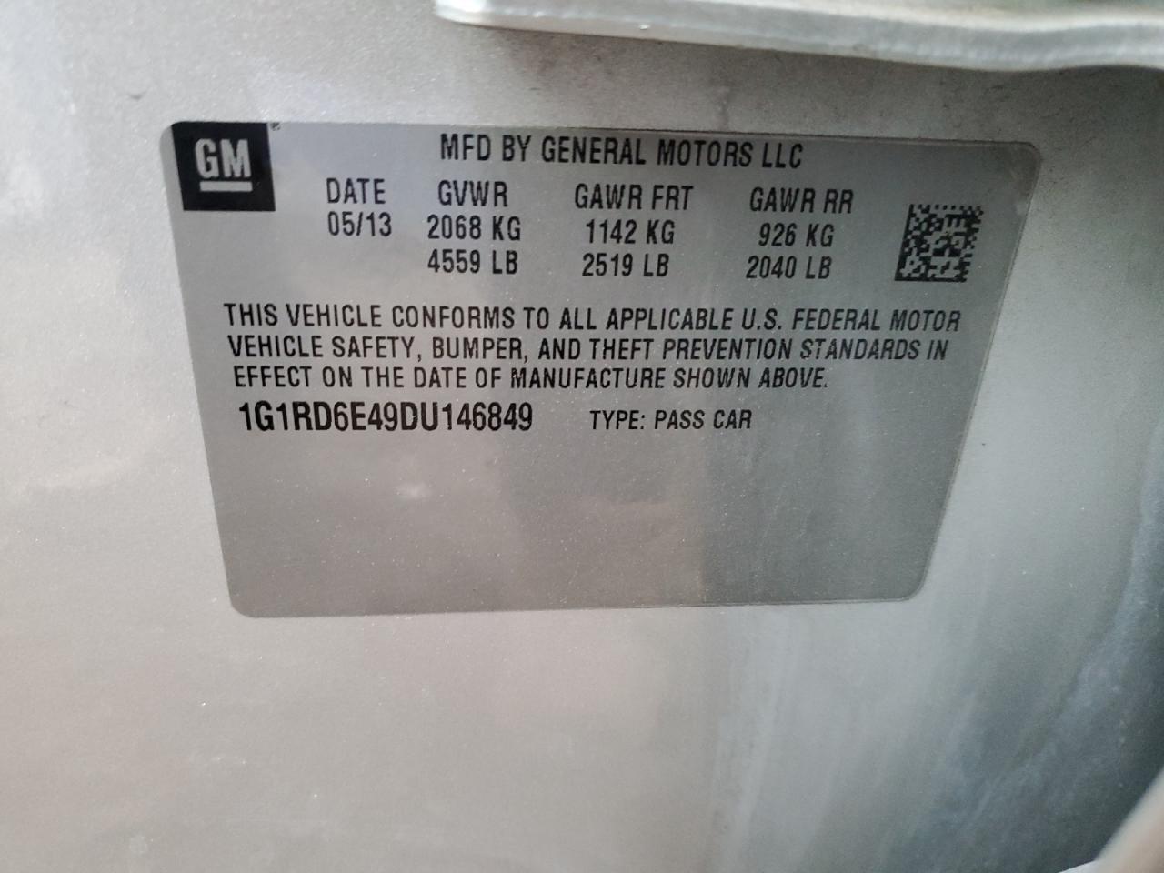 2013 Chevrolet Volt - Image 12