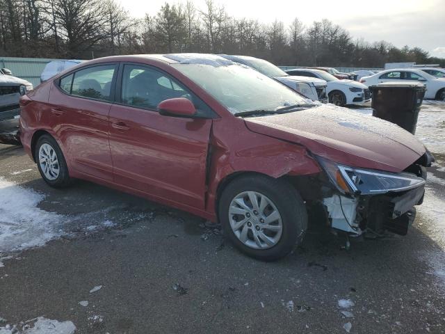  HYUNDAI ELANTRA 2020 Czerwony