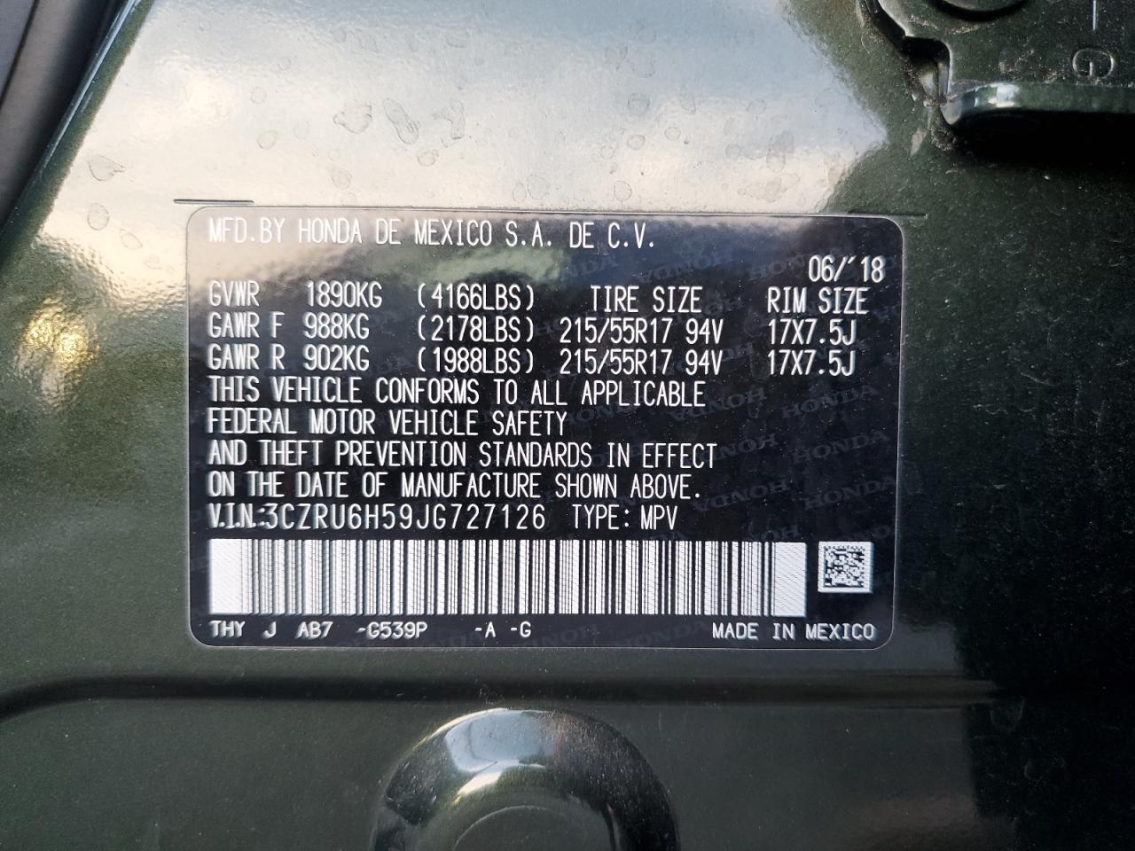 2018 Honda HR-V - Image 13