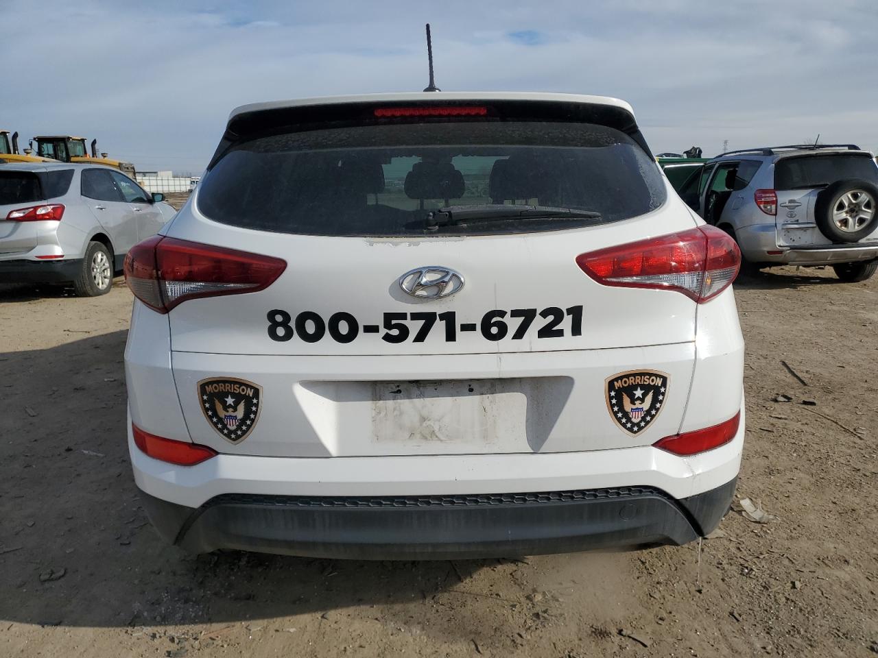 VIN KM8J23A43HU391565 2017 HYUNDAI TUCSON no.6